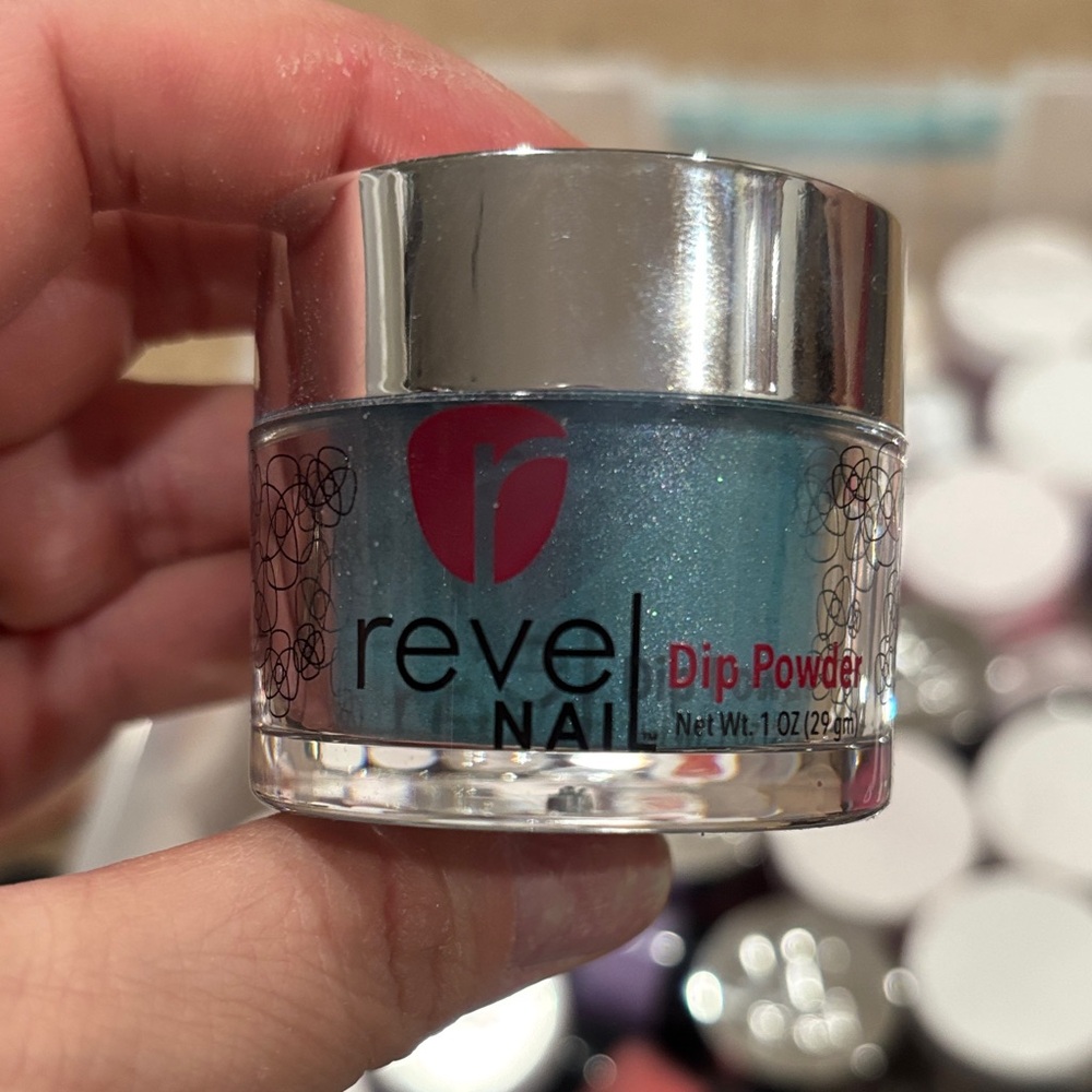 Revel Nail Blue Dip Powder- Maui